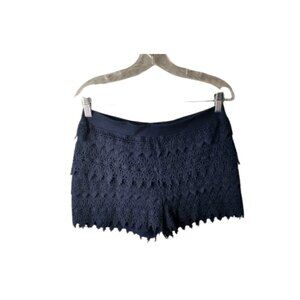 Express Lace/crochet Shorts Sz M